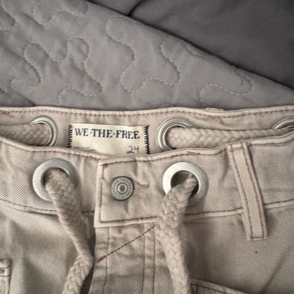 Free people moxie barrel jeans jetty color size 24 - Picture 2 of 3